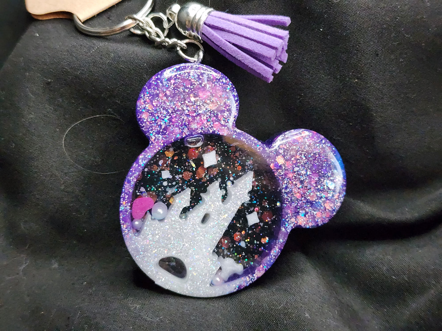 Mouse Head Shaker Keychains