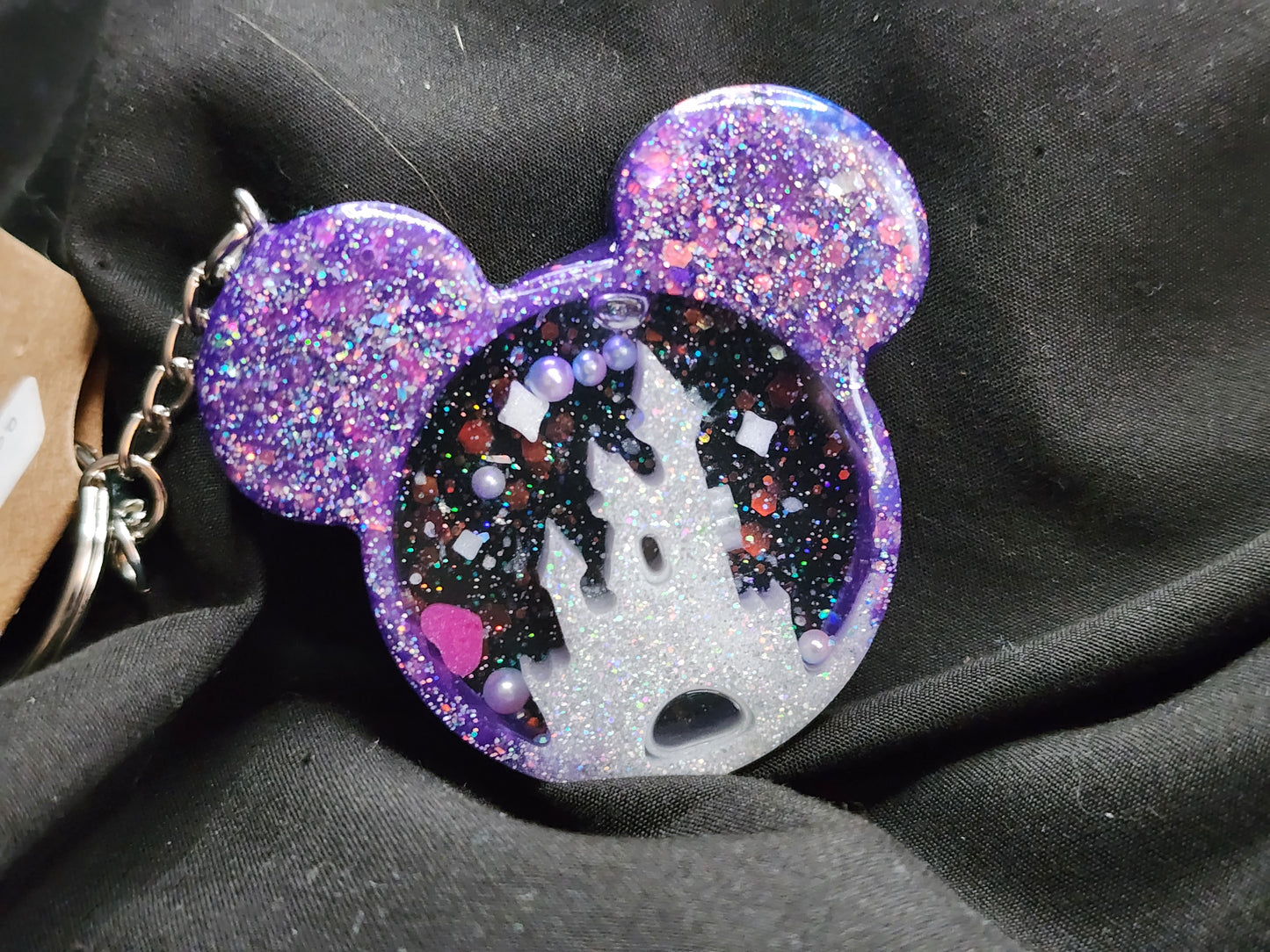 Mouse Head Shaker Keychains