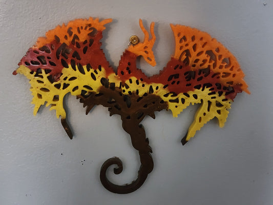 Autumn Flying Tree of LIfe Dragon