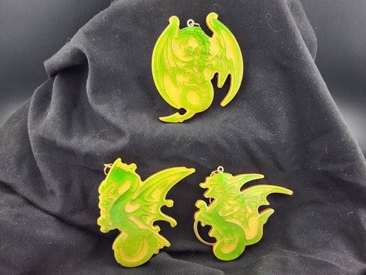 Green Dragon Keychain
