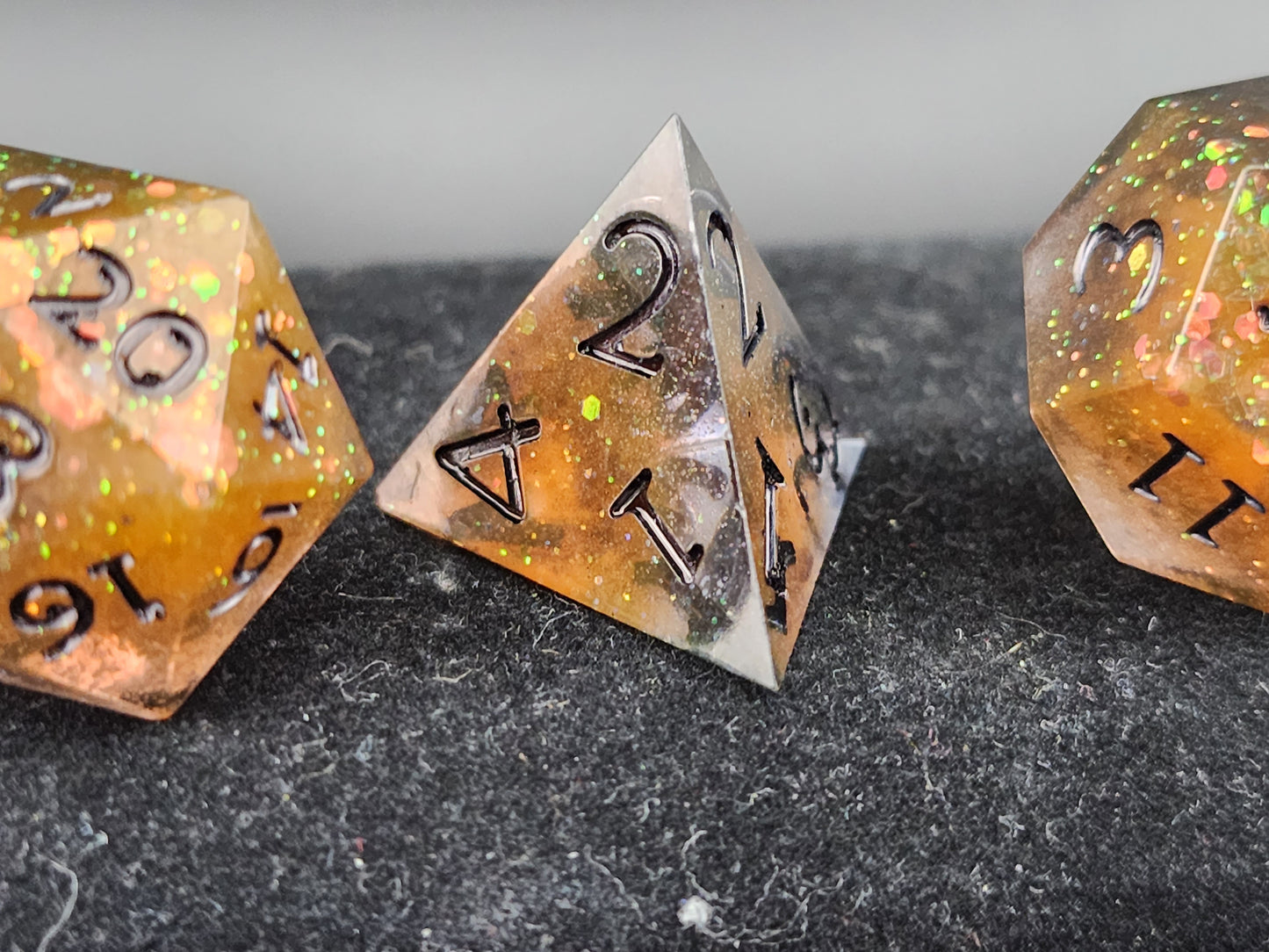 Spooky Sparkles Dice Set