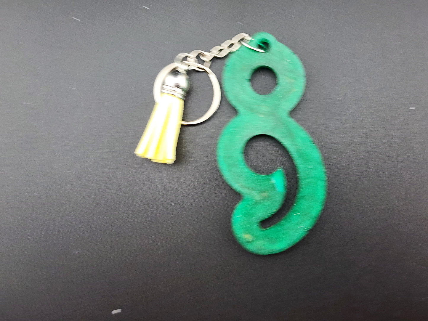 Semi-Colon Keychain