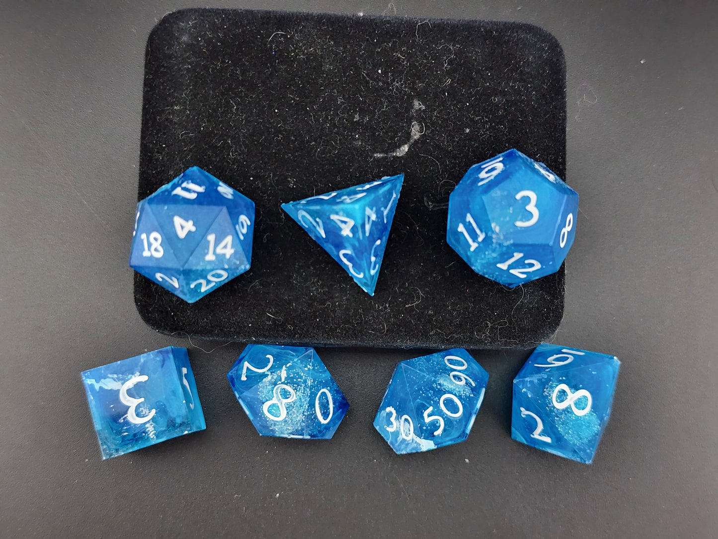 Painted Clouds Dice Set