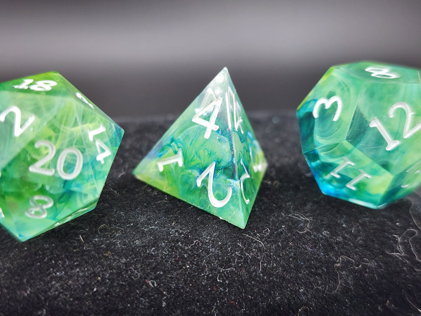 Water Irises Dice Set