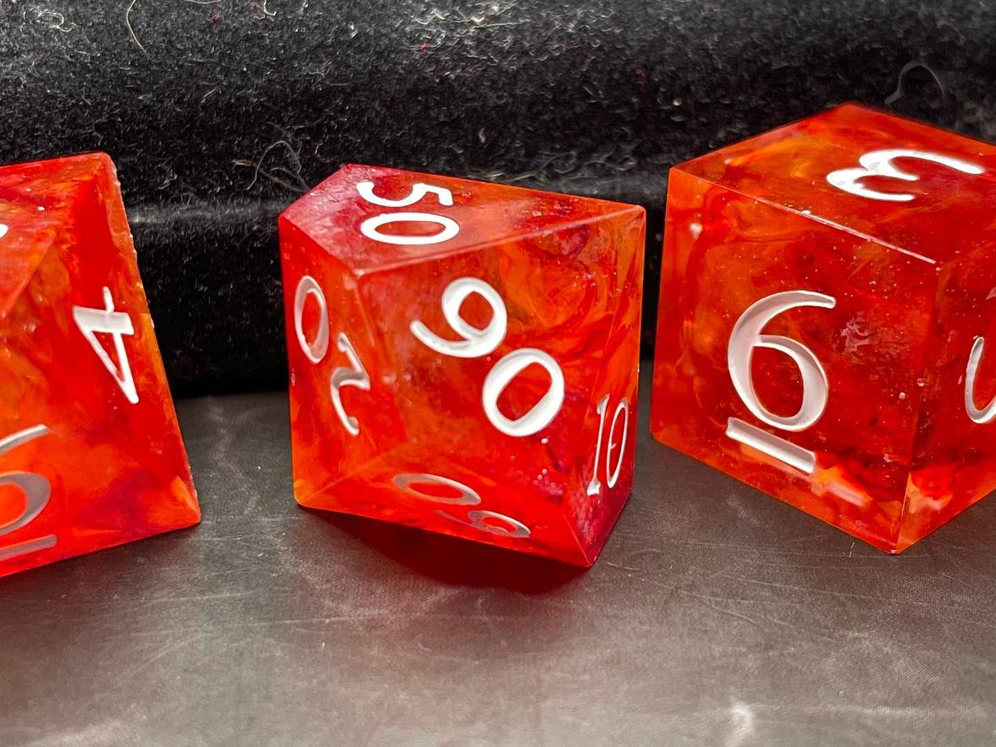 Flickering Flames Dice Set