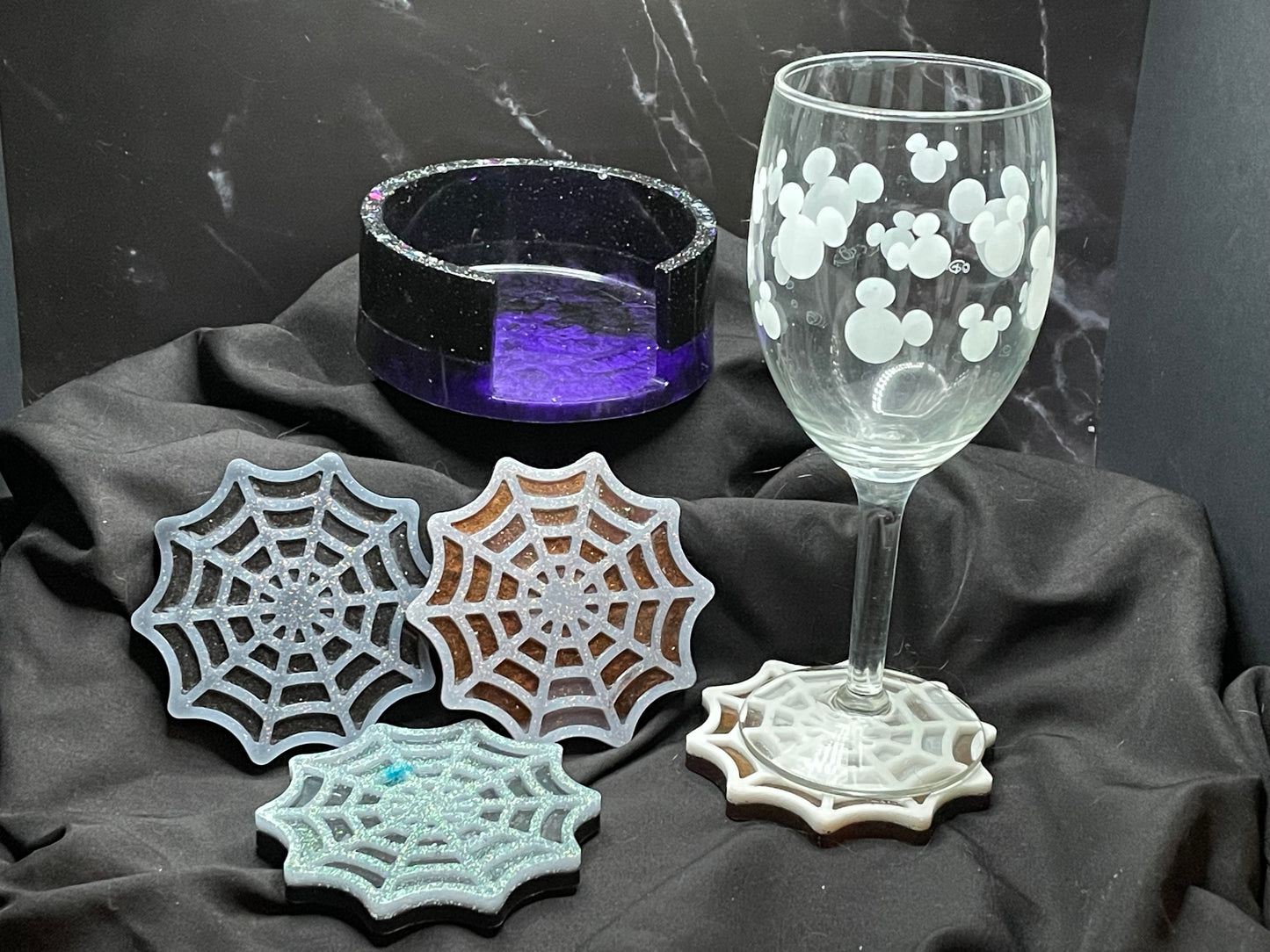 Spiderweb Coaster Set