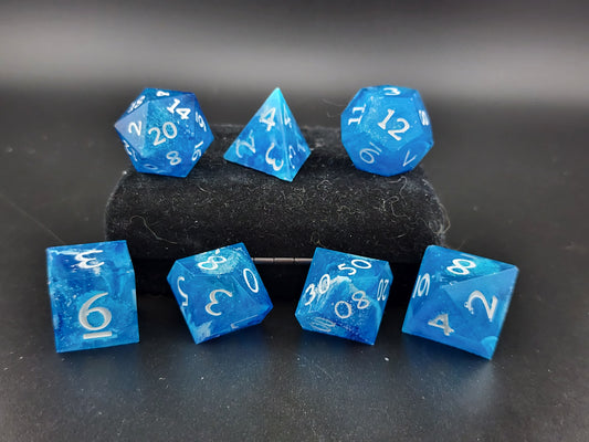 Painted Clouds Dice Set