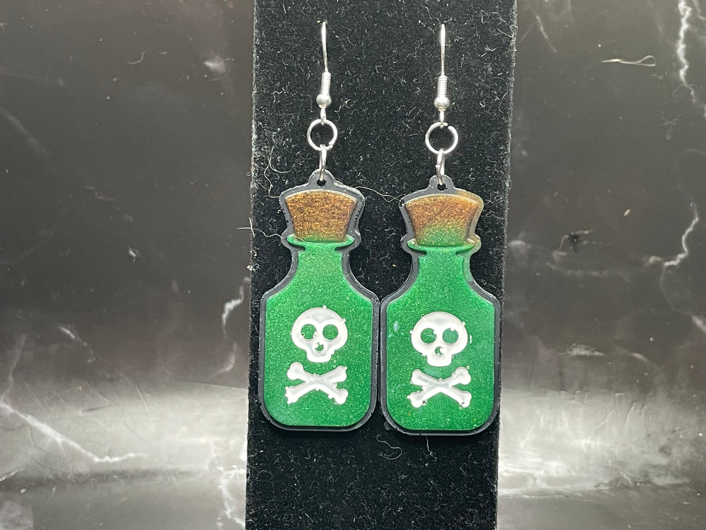 Poison Bottle Earrings